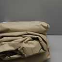 Modern Leisure 8576A Patio Table and Chairs Cover, Outdoor Furniture Set Cover, Waterproof, 76 L x 115 W x 30 H inches, Extra Large, Tan Khaki