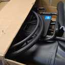 Medline K1 Basic Vinyl Wheelchair, 20" Wide Seat, Swing-Back Desk-Length Arms, Elevating Leg Rests - Comfortable, Durable & Reliable Mobility Aid