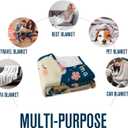 Gifts for Mom Mothers Day, Mom Birthday Gifts Blanket from Daughter Son, Moms Gift for Christmas, Birthday, Lover You Mama Bear Soft Throw Blankets 60" x 50"