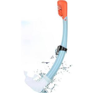 Youth Snorkel for Ages 7-16, Snorkel for Kids for Swimming Diving (Sea Sky Blue)