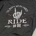 Bride or Die Ride or Die Bachelorette Party Shirts, Bachelorette T-Shirts, Skeleton Punk Party in Nashville Austin Vegas XL