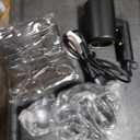 Hair Dryer, 150000RPM Ionic Blow Dryer - Fast Drying, Low Noise, Foldable Portable with Diffuser and Nozzle, Compact Mini for Women and Men, Home and Travel - Black