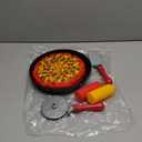 11 PCS Pizza Party Toy Play Set for Kids, Pizza Pie Pretend Play Food - Slice and Serve Plastic Kitchen Cooking and Cutting Playset