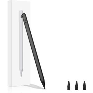Stylus Pen for iPad 11th Generation, 15H Working Time Tilt Sensitivity Palm Rejection Pencil for 2018-2025 iPad A16 11/10/9/8/7/6th, Pro 11"/12.9"/13 inch M4, Air 3/4/5/M2/M3, Mini 5/6/7 A17 Pro