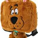 2 x Scooby Doo 9.5" Festie Bestie Plush Crossbody Hand Bag, OSFA