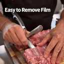 Rib Membrane Removal Tool, Cumulus Ribmem Pro, Stainless Steel, Silver, BBQ Tool, Heavy Duty Membrane Skin Removal, Ergonomic Design, Ultimate Rib Prep Tool for Grill Enthusiasts