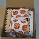 Patelai 7 Pcs Basketball Gifts for Girl Basketball Favor Include 14 oz Stainless Steel Cup Makeup Bag Bracelet Hair Scrunchies Pen with Inspirational Card 2026 Graduation Gift for Senior Nights Player