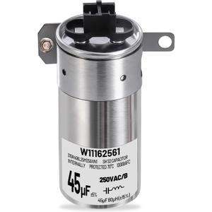 W11428524 W11162561 W10866238 Washing Machine Run Capacitor Replacement for Whirlpool Washer Capacitor, Replace W11175257 AP6981681 PS12745632 EAP12745632, Fit for Whirlpool Maytag Kenmore