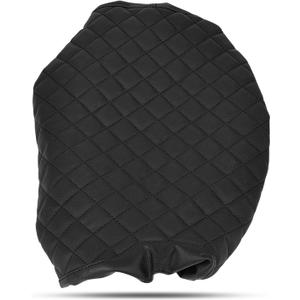SCITOO Auto Black Center Console Cover Replacement Fit for 2015-2023 for Ford for F-150 2017-2023 F-250 F-350 F-450 Leather Armrest Cover Center Console Cushion