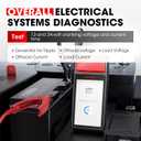 Autel Battery Tester MaxiBAS BT608(E):12V 100-3000 CCA Load Tester, Cranking & Charging Systems Analyzer, Adaptive Conductance, Full System Diagnostic Scanner with Auto Battery Registration, Black