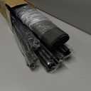 Room Divider, 4 Panel Folding Privacy Screen, 88 Portable Separating with 3 Metal Feet, Partition Room Dividers, Lightweight Freestanding Wall Divider Screen for Office Bedroom Hospital(Grey)