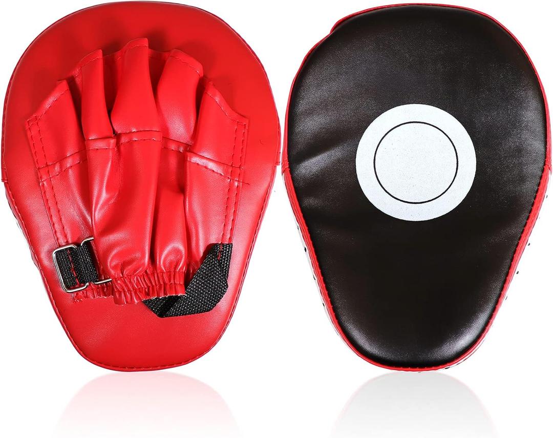 3-in-1 Boxing Pad Set Focus Punching Mitts, Martial Arts Target Training Paddle and Kicking Pad for Kickboxing Taekwondo Karate MMA, Boxing Equipment Sparring for Kids, Teens & Women