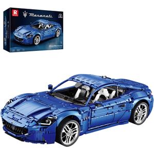 Reobrix Sports Car Building Blocks Set for Adults, 1:8 Vehicle Racing Car Toy Model Building Kit for Adult, 11010, Creative Gifts for Adults 14+ (5480PCS)