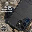 Pelican Protector Samsung Galaxy S26 Ultra Case [Magnetic and Wireless Charging] Rugged Phone Cover with 16ft Military-Grade Drop Protection - Heavy Duty Case for Samsung Galaxy S26 Ultra 6.9" - Black