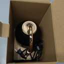 Candle Warmer Lamp with Timer Dimmer, House Warming Gifts New Home Decor, Birthday Gifts for Women Mom, Wax Melt Warmer for Jar Candles, Adjustable Height with 2 Bulbs (Black)