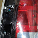OKLPF Rear Brake Tail Light Compatible With 2007-2014 GMC Sierra 1500 2500HD 3500HD Replace 25958484 25958485,Replace Red Taillight Assembly,Driver and Passenger Side,Included Bulbs and Harness (Black)