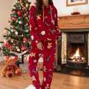 ZAFUL Women's Fuzzy Fleece Pajamas Sets Loungewear Long Sleeve pocket Casual Hoodies and Pants Set 2 Piece Fluffy Sleepwear (Silver, S)