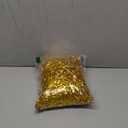 Golden Metallic Confetti Paper - Flame Retardant Foil Confetti Great for Birthday Parties,Concerts,Celebrations,Weddings,Confetti Party,Graduation Ceremonies (1.1 Pounds)