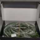 Christmas Garland Soft Bendable Realistic Artificial Cedar Pine Green Xmas Mantle Garland for Staircase with Gift Box Garlands for Decoration Christmas Fireplace Porch Table Home Yard Decor (72 Inch)