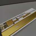 EZVALO Picture Light for Wall, 4800mAh Rechargeable Wireless Remote Lights, 16'' Dimmable Magnetic LED Art Painting Light with 3 Color Temps, Display for Gallery, Living Room, Bedroom, Hallway (Gold)