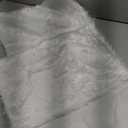 Sattiyrch Faux Fur Table Runner 15x70 Inch,White Table Decoration for Xmas