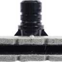 Cen-Tec Systems Commercial Scalloped Felt Hard Floor Vacuum Attachment and 14" Natural Fill Floor Brush with 1-Piece S-Wand