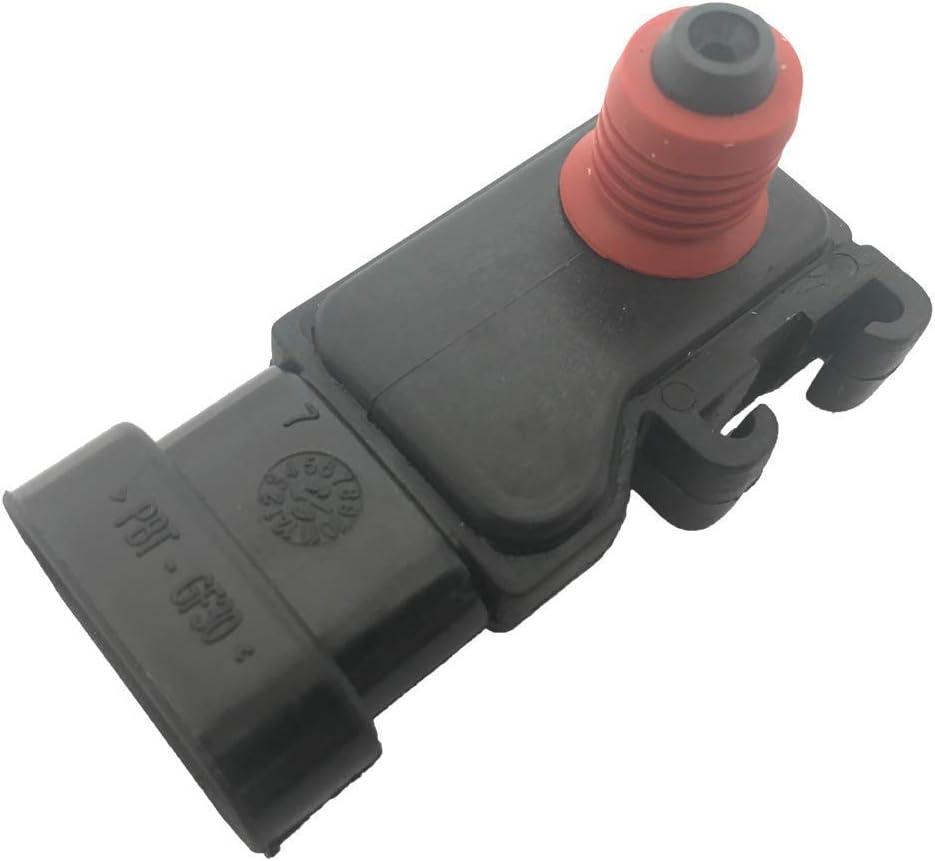 Manifold Absolute Air Pressure Map Sensor 16212460 12614970 213-331 12575837 8126149700 Fits Buick Cadillac Chevrolet Chevy Pontiac GMC GM Isuzu Saturn Saab Hummer Honda