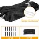 BSTPCOO Bird Nets 25'x100' with 1" Mesh Nylon Poultry Netting Heavy Duty Aviary Net Chicken Coop Netting, Garden Netting Deer Fence for Fruit Tree Trellis Net