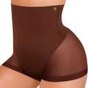 SHAPELLX Shapewear for Women Panties Tummy Control High Waisted Underwear Body Shaper Compression Briefs Large