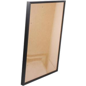 Photo Frame for Household Office Award Holder Certificate Stand Poster Frame with Wall Mount Decor (42.50X30.20X1.90CM, Black)