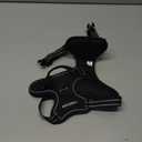 rabbitgoo Dog Harness No Pull with 2 Leash Clips, Adjustable Soft Padded, Reflective Oxford No Choke Pet Vest with Easy Control Handle for Small Dogs, Black, S