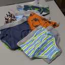 Hanes Toddler Toddler Brief Underwear, Dinosaur Prints, Stripes & Solids, Comfort Waistband & Smooth Seams, 10-Pack 2T/3T