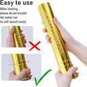 5 Packs Confetti Cannons Gold, 12 Inch Confetti Cannons Party Poppers, Gold Confetti Poppers for Graduation Wedding Birthday Parties and New Year's Eve Celebration