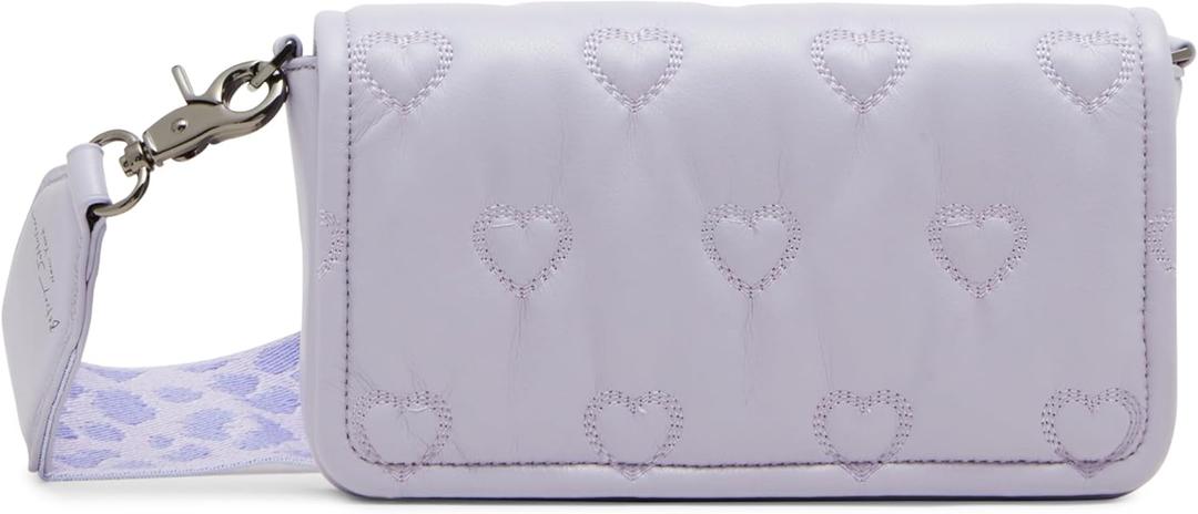 Betsey Johnson Quilted Heart Crossbody