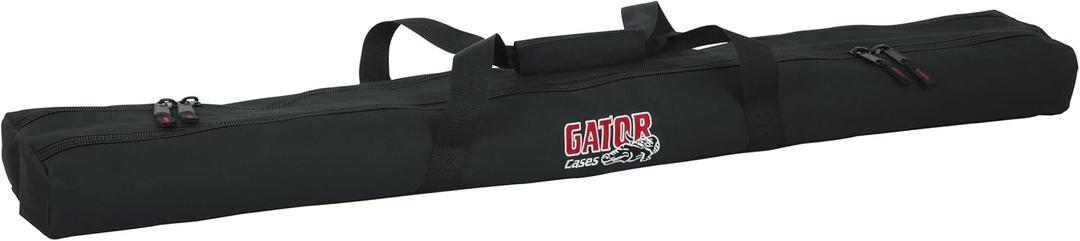 Gator Cases Dual Compartment Sub Pole Bag; Holds (2) Speaker Subwoofer Poles up to 42" Length (GPA-SPKRSPBG-42DLX)