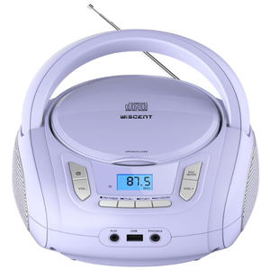 WIITHINK Radio CD Player with Bluetooth,FM Radio,USB MP3 Playback,AUXin,Headphone Jack,MP3 CDs Compatible,Portable CD Players for Home or Outdoor