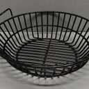 Charcoal Basket for Big Green Egg Large, Porcelain Steel Ash Fire Basket for Kamado Joe Classic for Pit Boss Louisiana Grills Large BGE Grill Dome Charcoal Holder BBQ Part