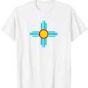 New Mexico State Zia Vintage Retro Modern Design T-Shirt 2X