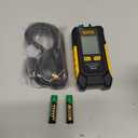 AUTOOL Manometer Gas Pressure Tester, Digital Manometer HVAC, 6 Units Differential Dual Port Pressure Gauge -101 to 200Kpa, Data Zeroing with Backlight LCD Display