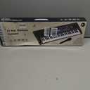 61 key keyboard Piano,Portable Electronic Digital Piano,Built In Dual Speakers,External Microphone,Power Plug,Rich Teaching Content,Multi-Functional Electronic Piano Suitable For Beginners iiw88