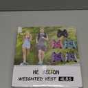 Henkelion Weighted Vest Weight Vest for Men Women Kids Weights Included, Body Weight Vests Adjustable for Running, Training Workout, Jogging, Walking (4 lbs, Black)