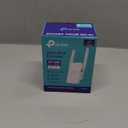 TP-Link AC1200 WiFi Extender, 2025 Wirecutter Best WiFi Extender, 1.2Gbps Home Signal Booster, Dual Band 5GHz/2.4GHz, Up to 1600 Sq.ft and 32 Devices, EasyMesh Compatible, One Ethernet Port (RE315)