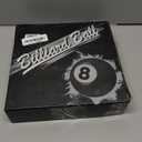 Marble Swirl Style Pool Balls Set Professional 2 1/4-Inch Billiard Balls for Pool Table Complete 16-Piece Regulation Pool Ball Set