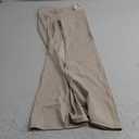 Women's Flare Yoga Pants with Pockets High Waist Casual Bell Bottom Bootcut Leggings (Small, Khaki)