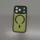 Casus Designed for iPhone 17 Pro Case Compatible with MagSafe Kickstand Vegan Leather Slim Classic Luxury Elegant Protective Cover with Tempered Glass Screen (2025) 6.3" - Brown