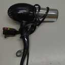 Conair Hair Dryer, 1875W Full-Size Hair Dryer with Ionic Conditioning, Blow Dryer, Tourmaline Ceramic Technology for Quick Drying, Black/Chrome