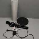 Floor Lamp for Living Room, 3 Color Temperature Modern Standing Lamps, Minimalist Pole Lamp Tall Lamps for Bedroom Living Room Office,Black (Linen)