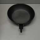 HONG JIANG WOK 9 Inch Pre-Seasoned Cast Iron Skillet, ICH Technique, Thicker and Taller, Deep Frying Pan with Unique Tortoise Pattern for All Cooktops & Oven Safe
