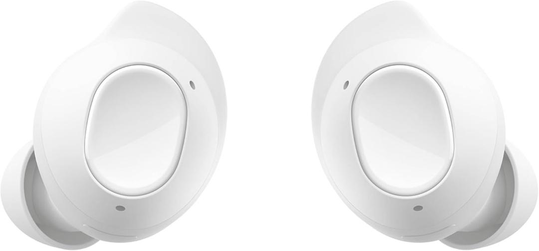 Samsung Galaxy Buds FE True Wireless Bluetooth Earbuds, In-Ear Secure Fit, Noise Cancelling, Auto Switch Audio, Touch Control, Built-in Voice Assistant, White