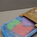 AtMini Play Sand for Kids, 11lbs of 6 Colored Sands, Magic Sand Bulk, Play Sand for Sandbox Sensory Sand Kit for Boys and Girls (Blue Tray)